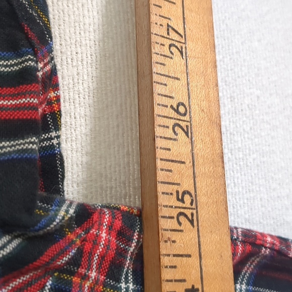 Lauren Ralph Lauren Men's Long Sleeve Button Down Plaid Shirt Crown Logo Medium - Picture 9 of 9